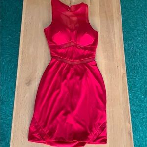 Red semi formal dress